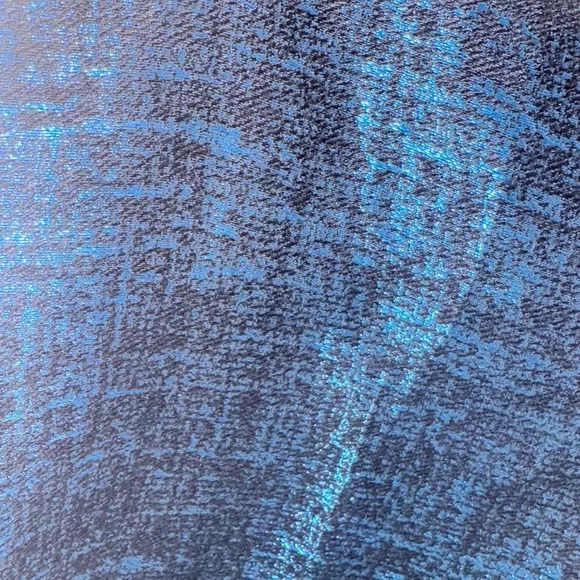 Express Women's Dark blue marled pull on pants . Size 8. Inseam 26 length 37. - Picture 4 of 7